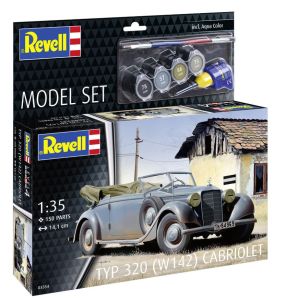 REV63354 - MODEL SET - Cabriolet Type 320 à assembler avec peinture