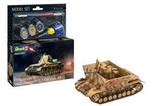 REV63363 - MODEL SET - FLAKPANZER IV - Mobelwagen 3.7cm avec peinture à assembler
