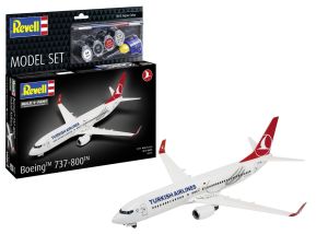 REV63772 - Avion BOEING 737-800 Airlines Turkish à assembler et à peindre