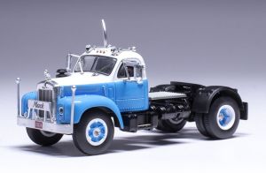 IXO64TR012B - MACK B 61 4x2 1953 Bleu et Blanc