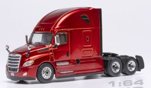 IXO64TR013B - FREIGHTLINER Cascadia 6x4 2018 Rouge foncé