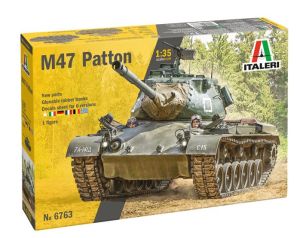 ITA6763 - Char M47 Patton à assembler et à peindre