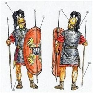 Infanterie Romaine I.st Cen. Avant JC à peindre