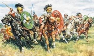 ITA6028 - Cavalerie romaine 1er Cen. Avant JC à peindre