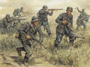 ITA6033 - Infanterie Allemande à peindre