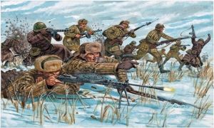 Infanterie Russe – Uniformes d'hiver à peindre