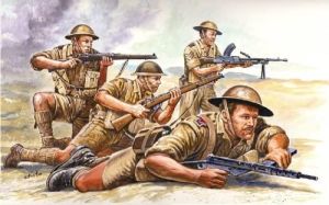 8e armée Britannique de la Seconde Guerre mondiale à peindre