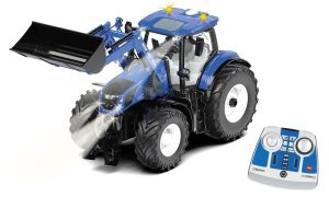 NEW HOLLAND T7.315 avec chargeur Radiocommandé avec télécommande Bluetooth