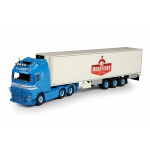 VOLVO FH04 XL 6x4 Avec remorque frigorifique 3 essieux TENDEN
