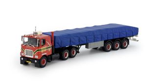 MACK F700 6x4 avec remorque  3 essieux LINDENBERG