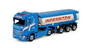 SCANIA S 4x2 avec remorque benne 3 essieux INDERBITZINE