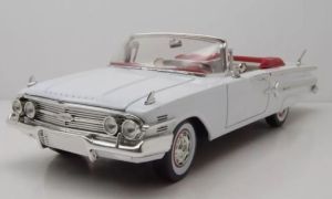 MMX73110BLANC - CHEVROLET Impala cabriolet 1960 Blanc