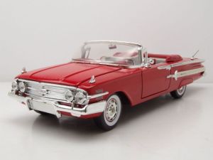 MMX73110ROUGE - CHEVROLET Impala cabriolet 1960 rouge