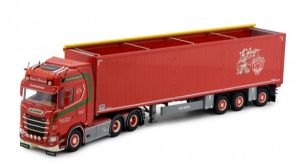 SCANIA S HIGHLINE 6x4 avec remorque 3 essieux STEEN PETERSON