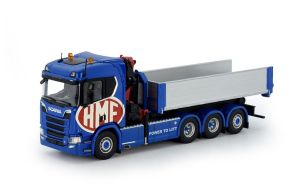 SCANIA R 8x2 HMF avec benne