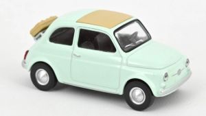 NOREV771206 - FIAT 500 F 1965 Bleu Pastel - Jet-car