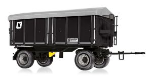 Benne basculante KRÖGER HKD 302 Noire