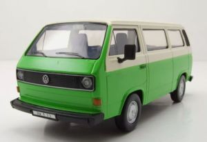 MMX79376VERT - VOLKSWAGEN Type 2 T3 van vert et beige