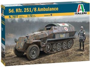 ITA7077 - Ambulance Sd.Kfz.251/8 à assembler et à peindre