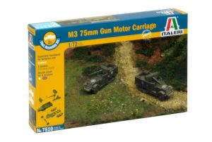 M3 75mm Half Track montage rapide à assembler et à peindre