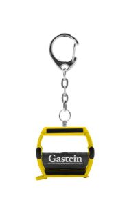 JC80120 - Porte-clés télécabine OMEGA jaune - GASTEIN