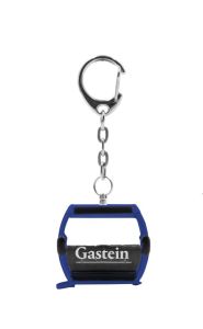 JC80137 - Porte-clés télécabine OMEGA bleu - GASTEIN