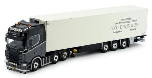 TEK81348 - SCANIA Next Gen S580 Highline 6x2 avec remorque frigo 3 essieux DUIJN & ZN V.O.F