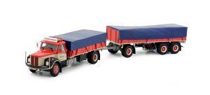 TEK81493 - SCANIA L76 4x2 porteur avec remorque 3 essieux BJARNE ANDERSEN