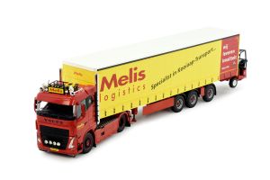 TEK82974 - VOLVO FH05 4x2 avec remorque 3 essieux et chariot élévateur MELIS