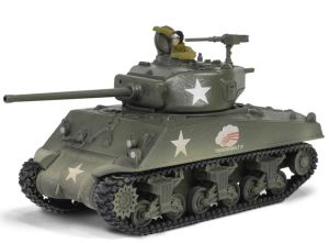 FOV805101 - Char SHERMAN M4A3 Thunderbolt IV 37e Bataillon de chars 4e Division Blindéé - Bastogne 1944