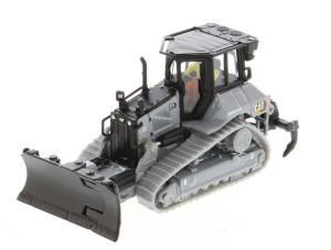 DCM85953BGC - Bulldozer CATERPILLAR D5 LGP gris avec lame rabattable - 100 ans CATERPILALR