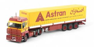 TEK86513 - FORD Transcontinental 4x2 avec remorque bâchée 3 Essieux ASTRAN
