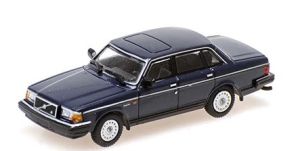 MNC870171404 - VOLVO 240 GL 1986 Bleu foncé métallique