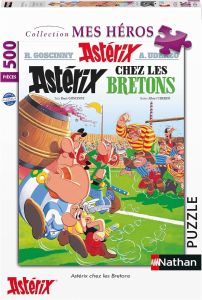 NAT878246 - Puzzle 500 Pièces Astérix chez les Bretons