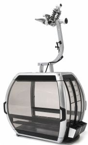JC88500 - Télécabine 10 personnes - OMEGA V argent