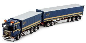 SCANIA R 6x4 porteur avec remorque 2+3 Essieux HNT