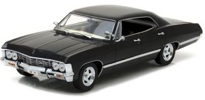 CHEVROLET Impala Sport sedan 1967 noire
