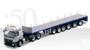 MERCEDES ACTROS MP3 6x4 GOLDHOFER Avec remorque 6 Essieux directio... CON72155 