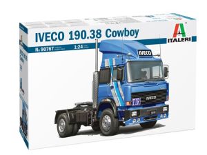 ITA90767 - IVECO 190.38 4x2 CowBoy bleu à assembler et à peindre