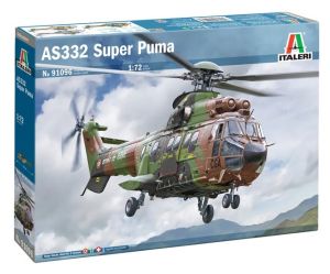 ITA91096 - Helicoptère AS332 Super Puma à assembler et à peindre