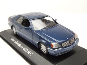 MXC940032600 - MERCEDES 600 SEC 1992 Bleu métallique