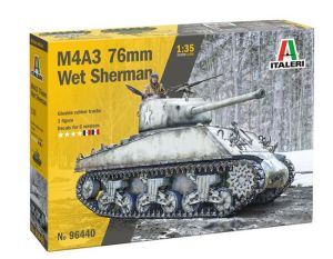 ITA96440 - Char SHERMAN M4A3 76mm à assembler et à peindre