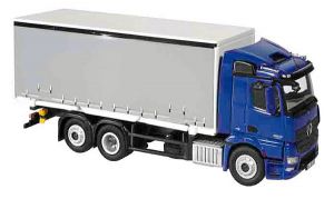 NZG881/20 - MERCEDES Antos FH 600M 3 Essieux Bachée "Bleu"