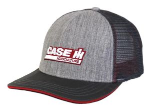 A2944 - Casquette gris avec filet CASE IH Agriculture