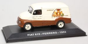 AKI0219 - FIAT 615 1952 Ferrero blanc et marron
