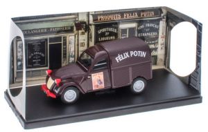 CITROEN 2 CV fourgonnette épicier Felix Potin sans figurine de la série les petits utilitaires des artisans et commerçants
