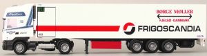 AWM71869 - SCANIA L124 Topline 4x2 avec remorque 3 Essieux frigorifique "MOLLER/FRIGOSCANDIA" Ech:1/87