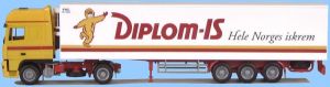 AWM71344 - DAF 95 XF SSC 4x2 Avec remorque Frigorifique 3 Essieux "DIPLOM IS" Ech:1/87