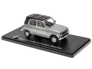 G110T062 - RENAULT 4L découvrable Heuliez grise