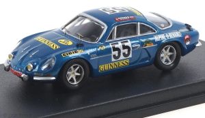 TRORRBE21 - RENAULT-ALPINE A110 #55 1000km SPA 1970 J-M.JACQUEMIN / B.PALAYER